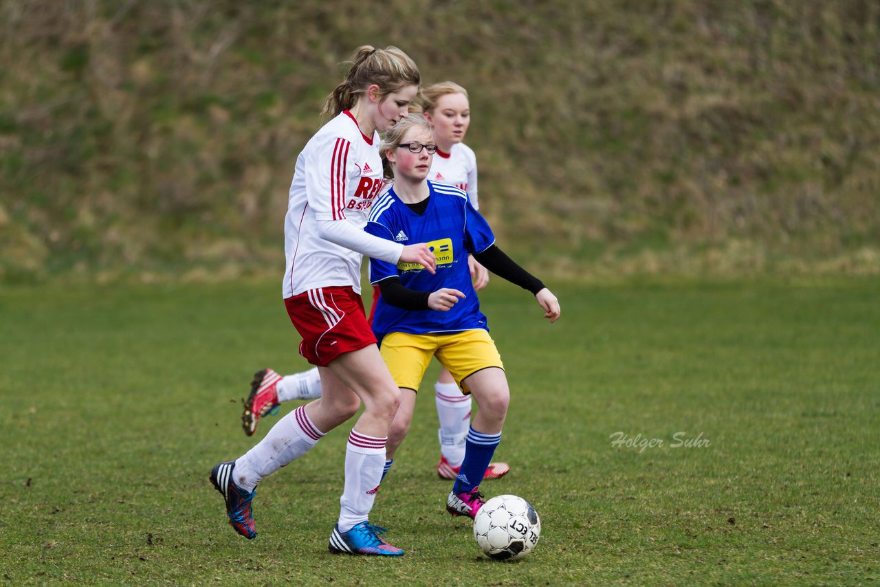 Bild 107 - B-Juniorinnen Tus Tensfeld - TSV Gnutz o.W. : Ergebnis: 1:3